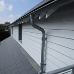 Weather boarding replaces tile hanging