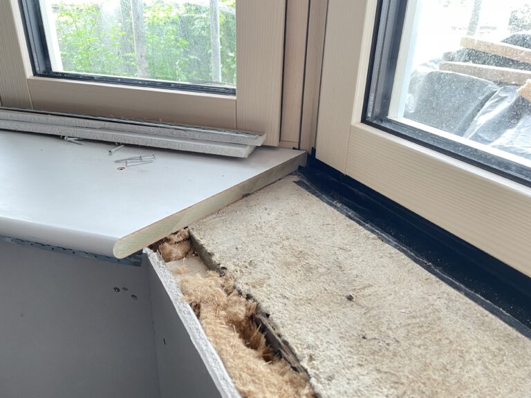 window sill detail